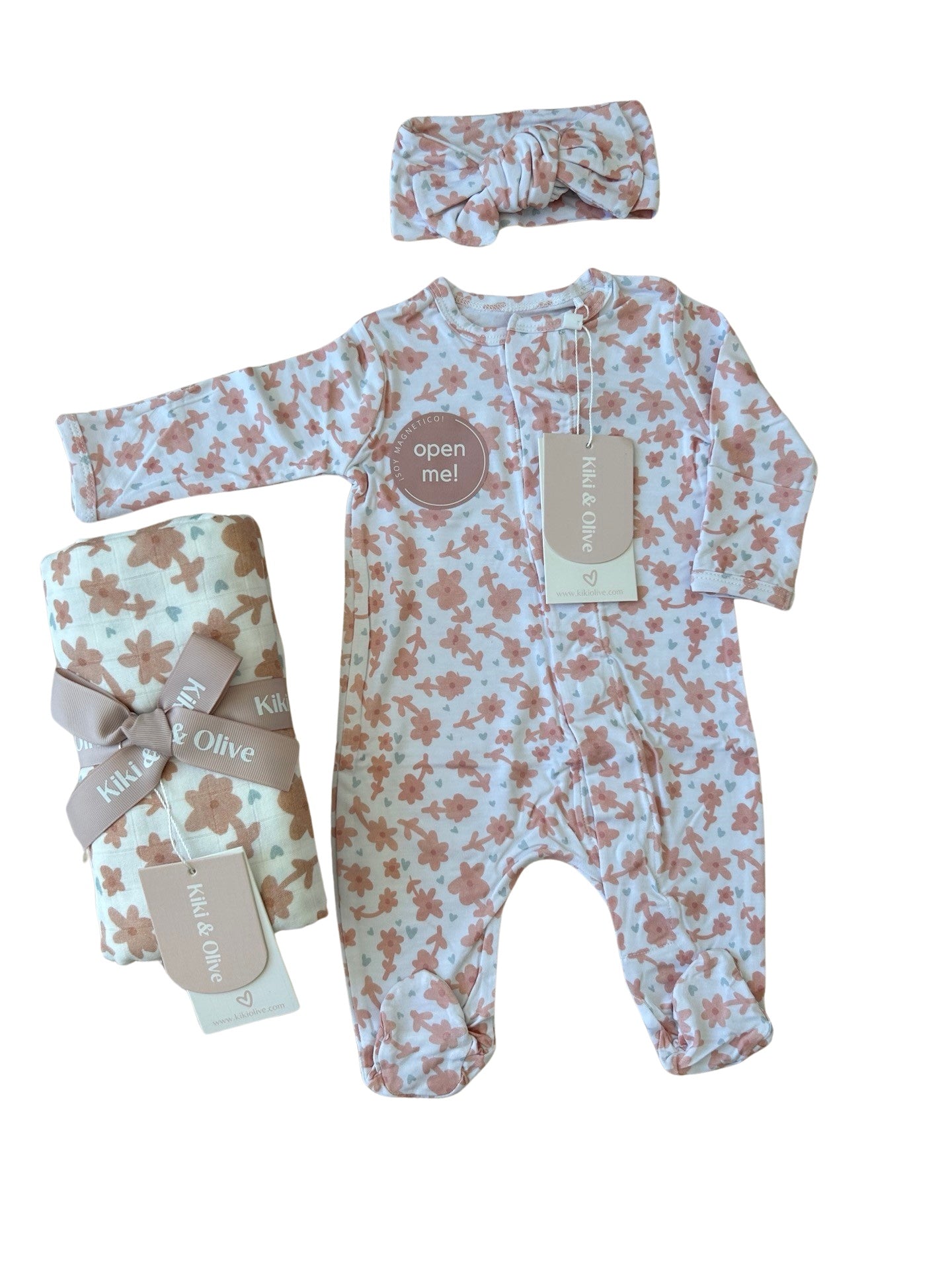 Romántica bamboo magnetic footie
