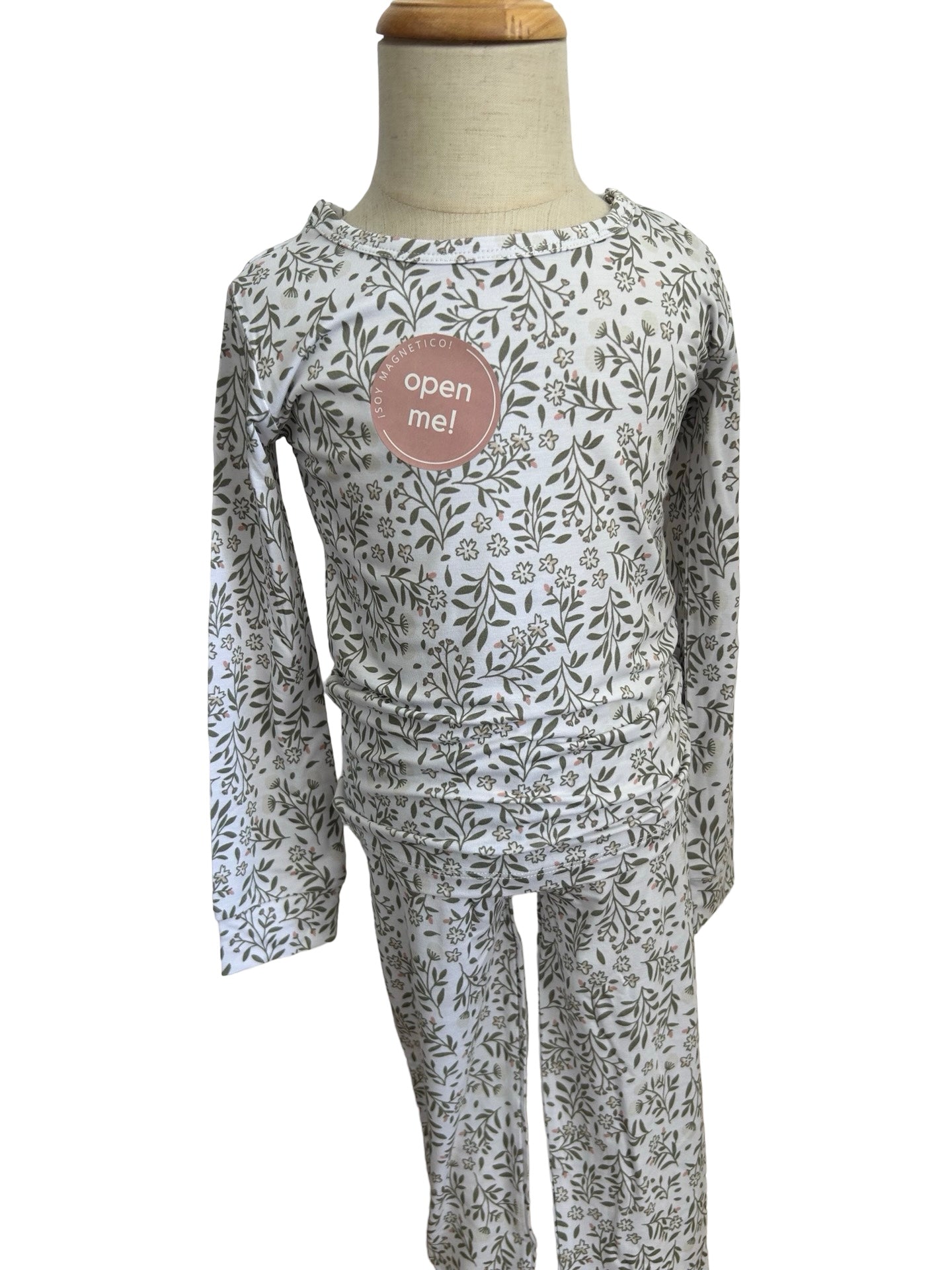 Pijama manga larga garden