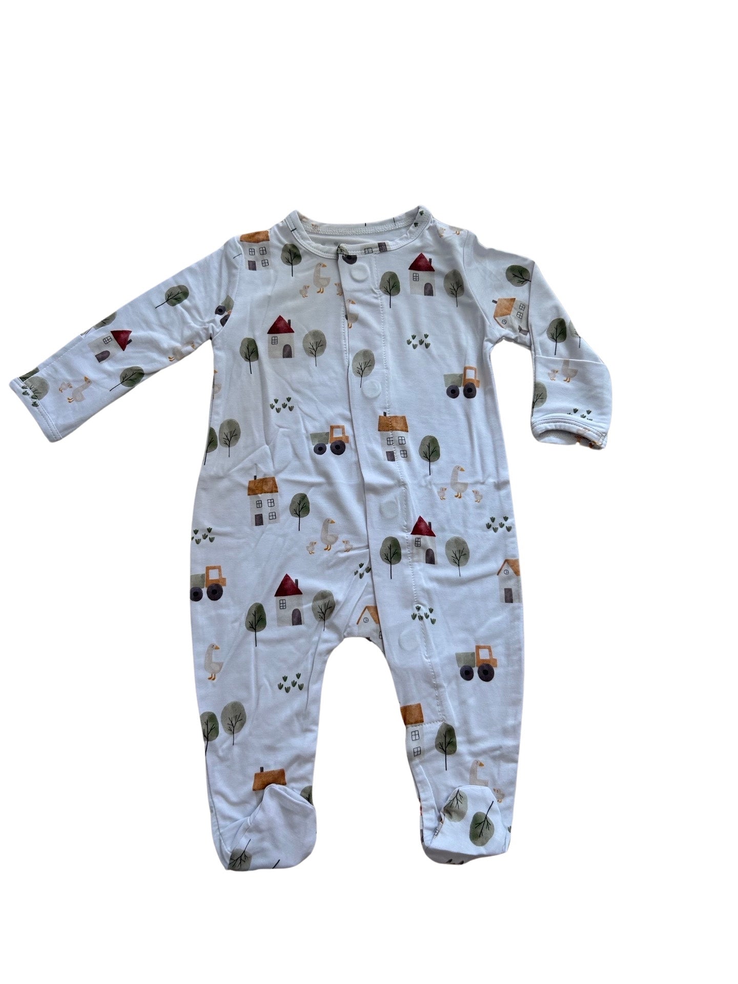 Farm life bamboo magnetic footie