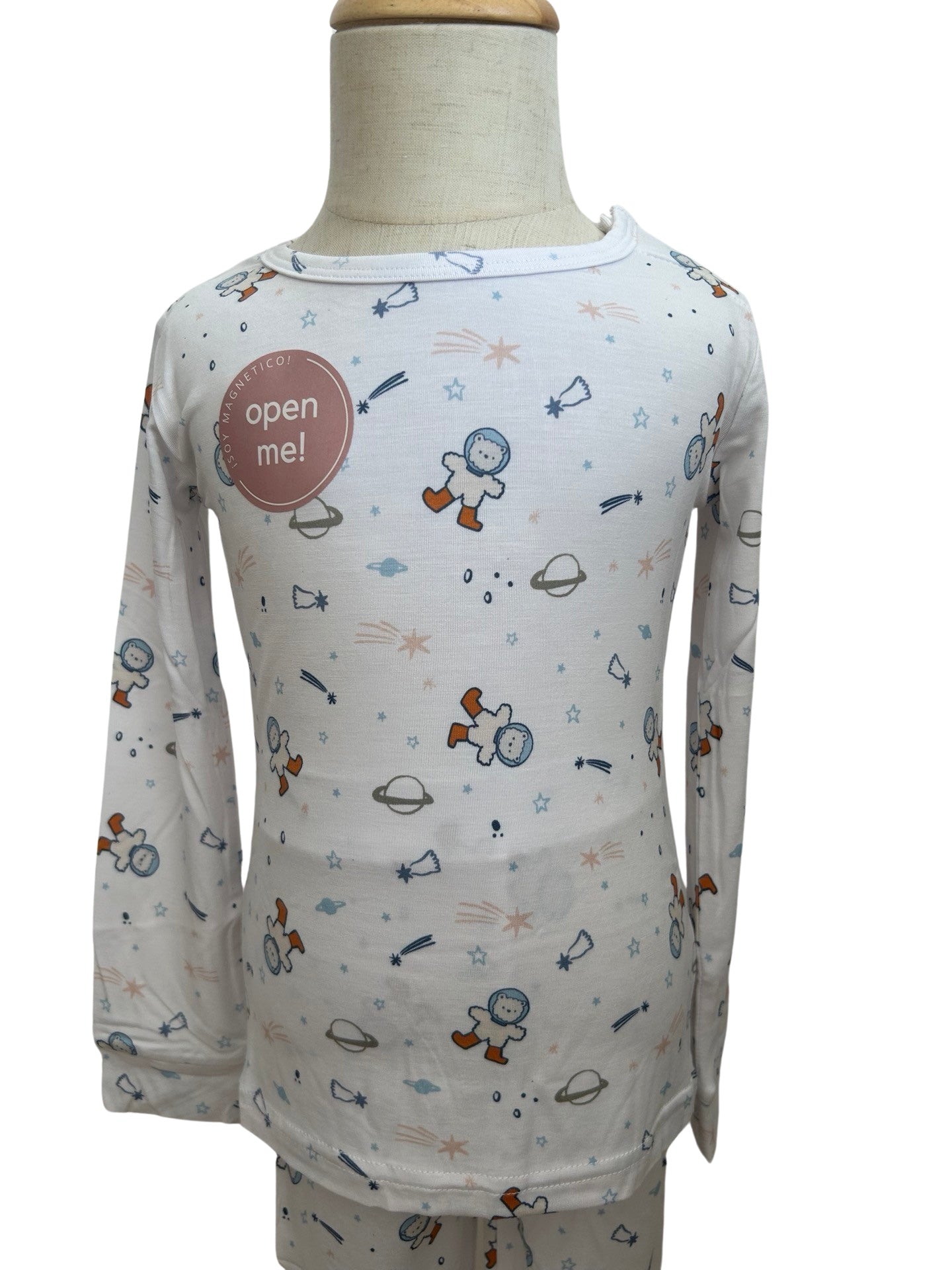 Pijama manga larga astronauta