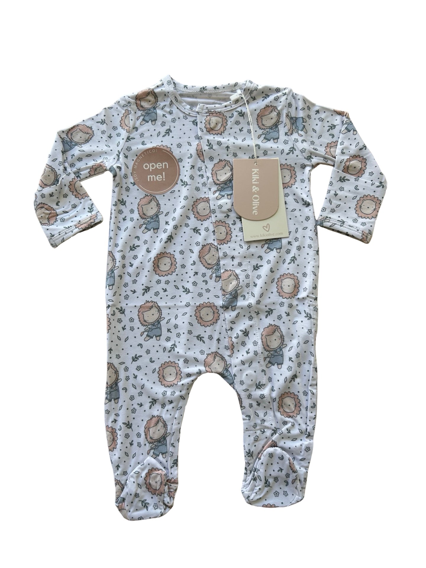 Leoncitos bamboo magnetic footie