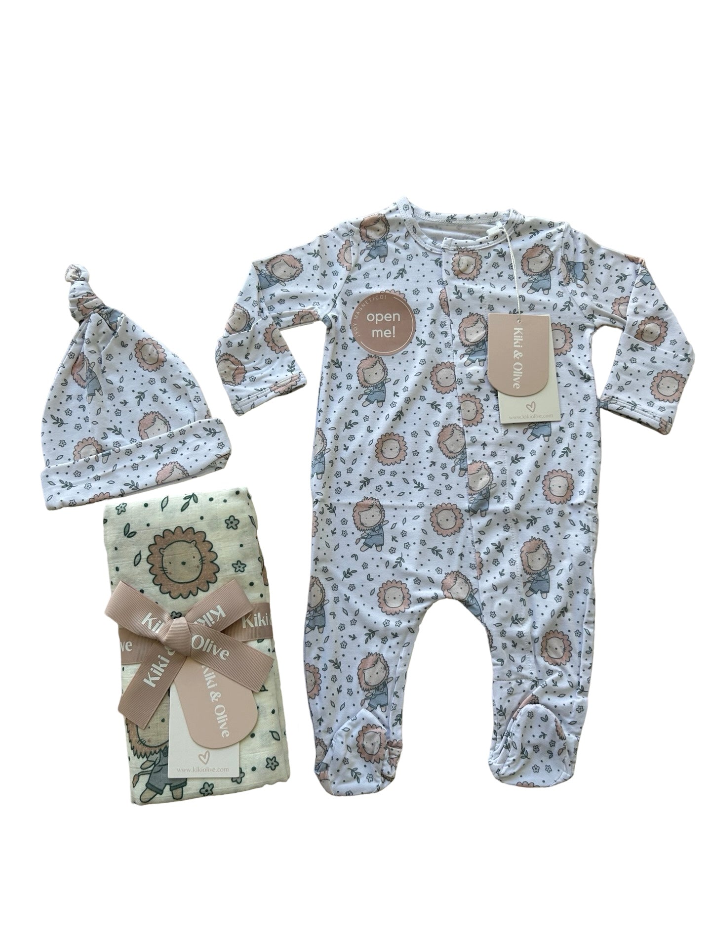 Leoncitos bamboo magnetic footie