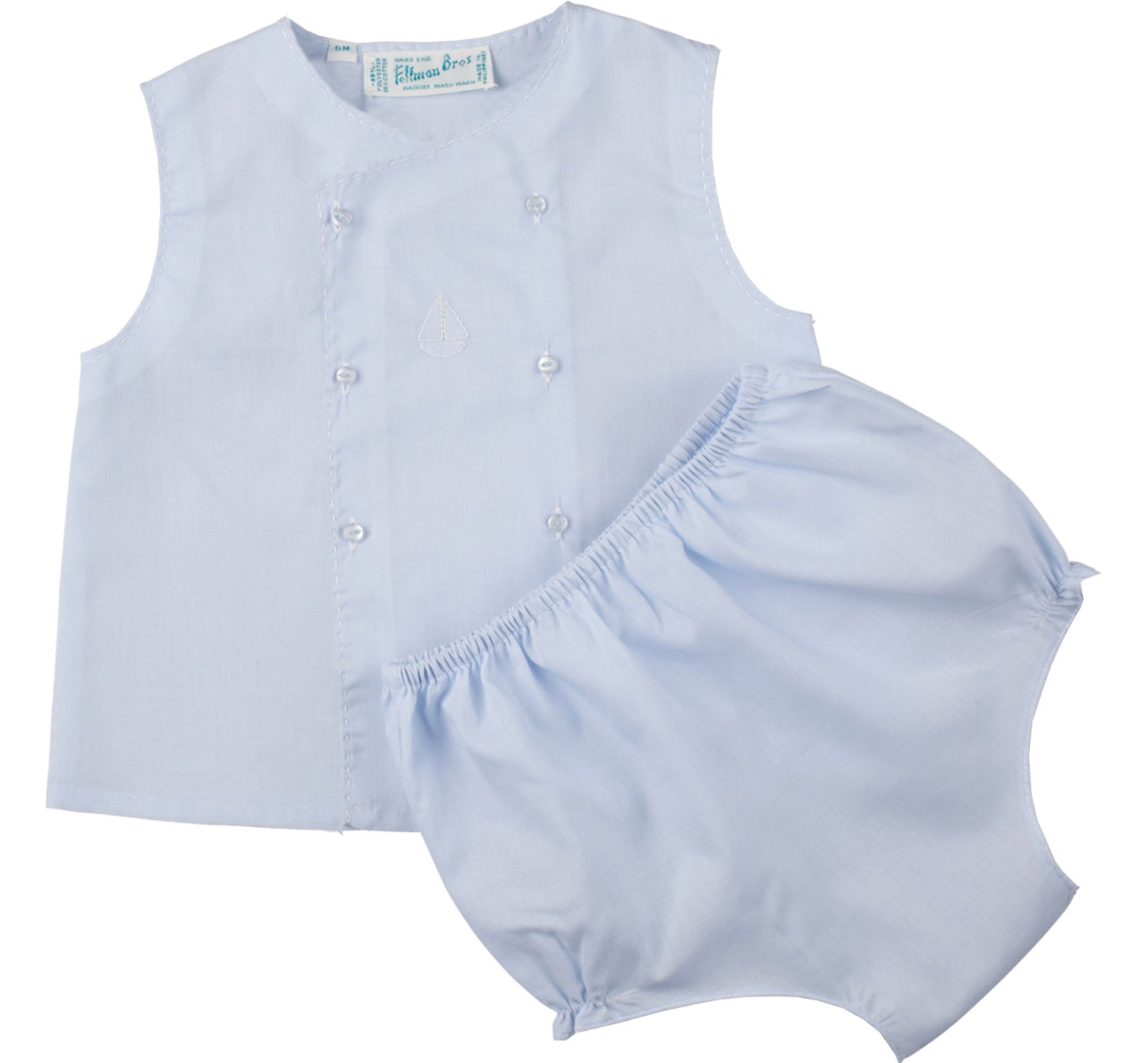Boys Sailboat Diaper Set