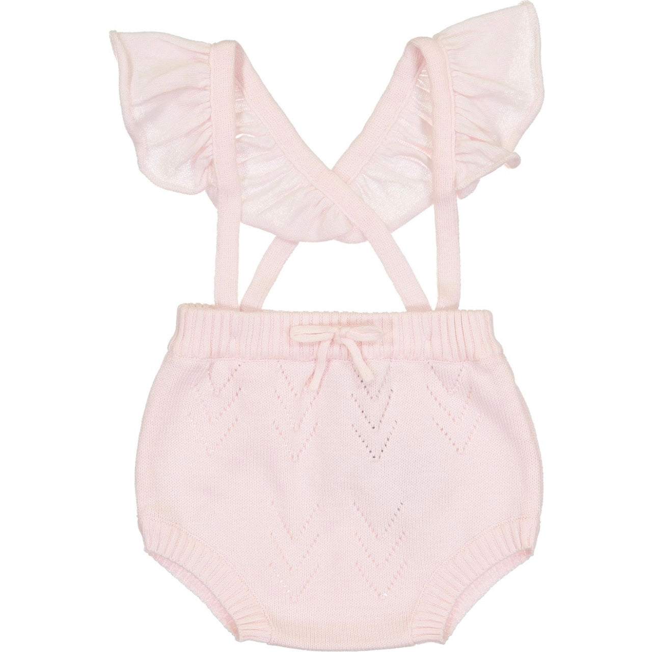 Ruffle Suspender Knit Bloomer