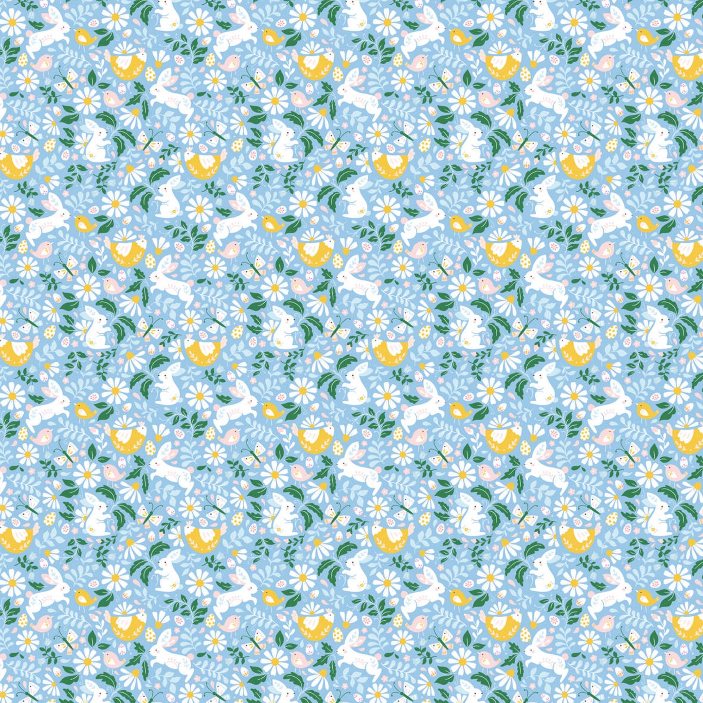 Easter muslin swaddle
