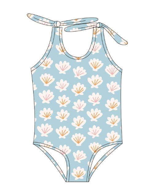 Shells tie knot one piece