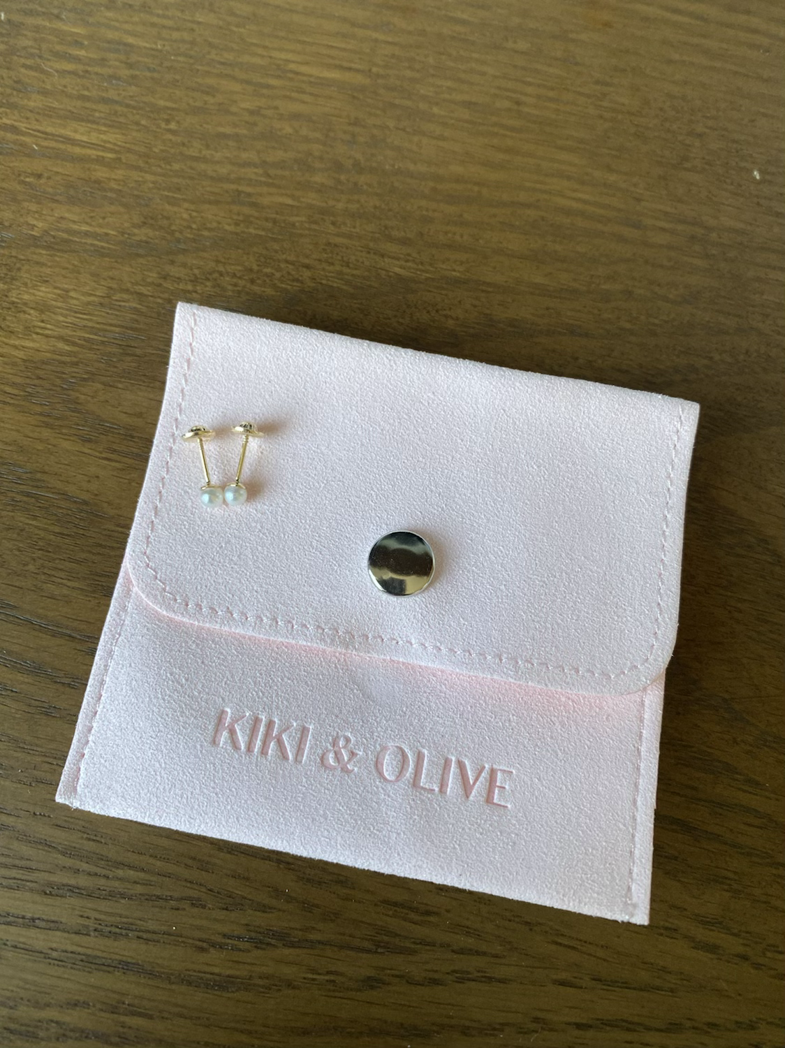 Aretes perla