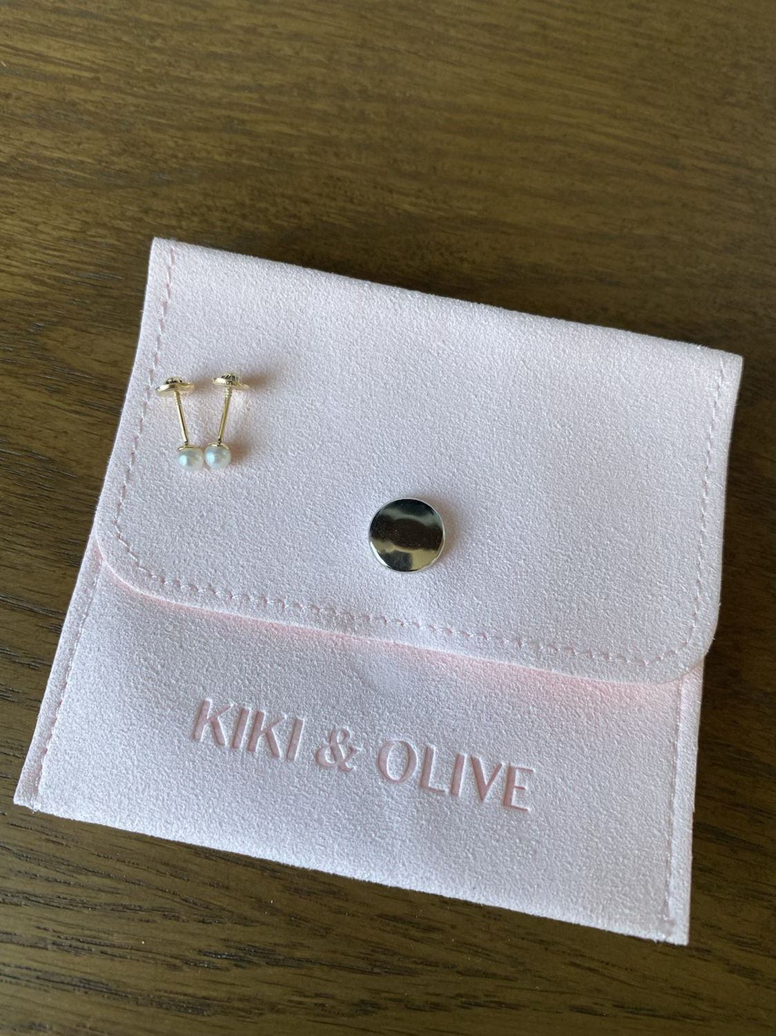 Aretes perla