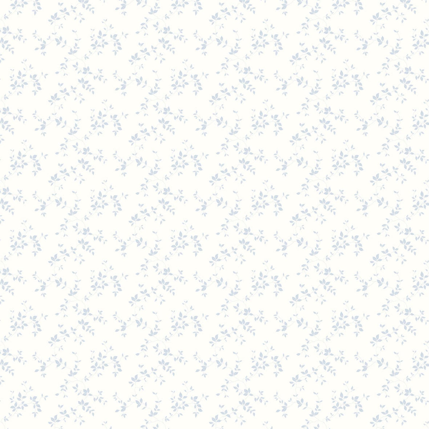 Blue vines muslin swaddle