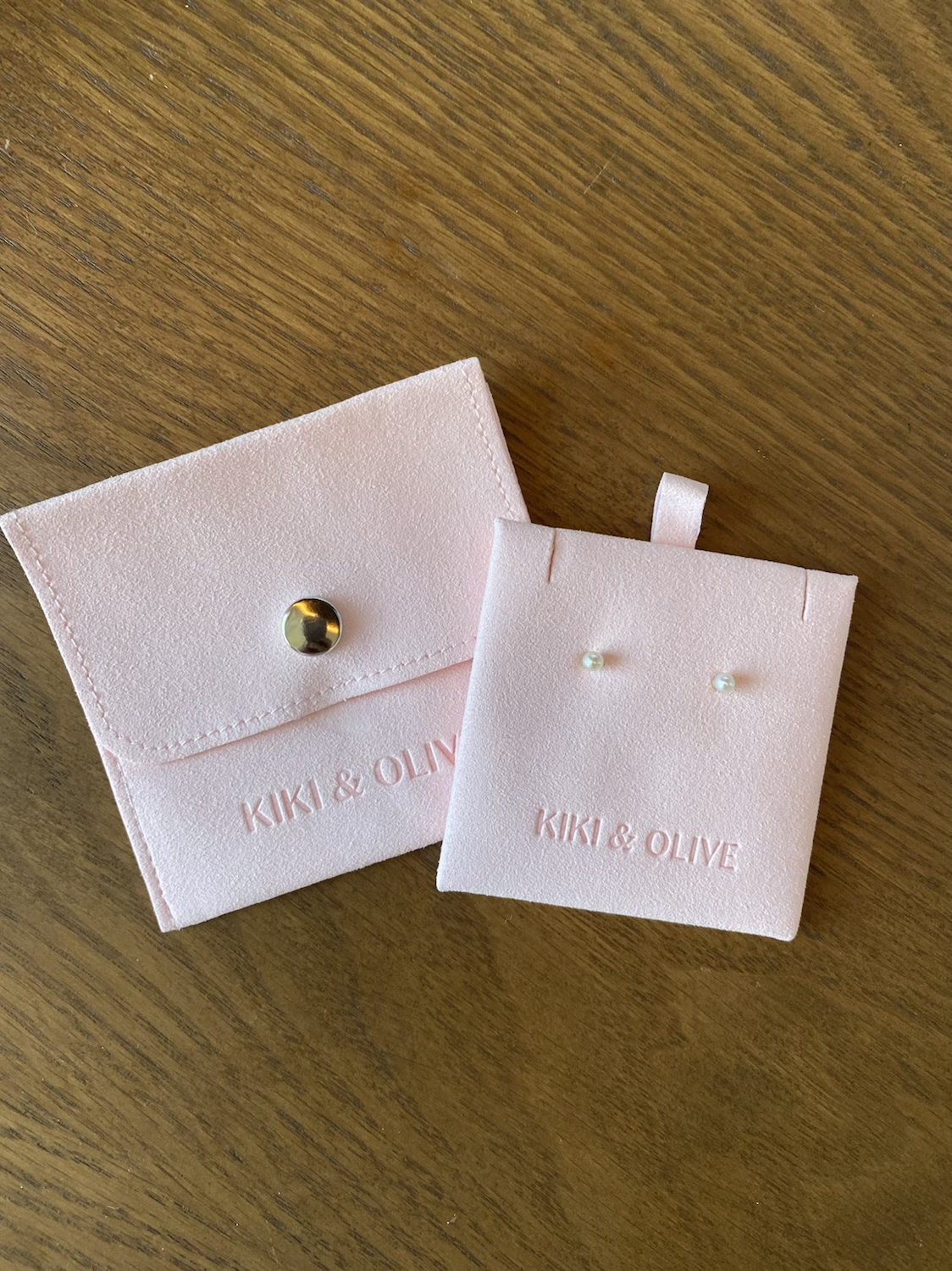 Aretes perla