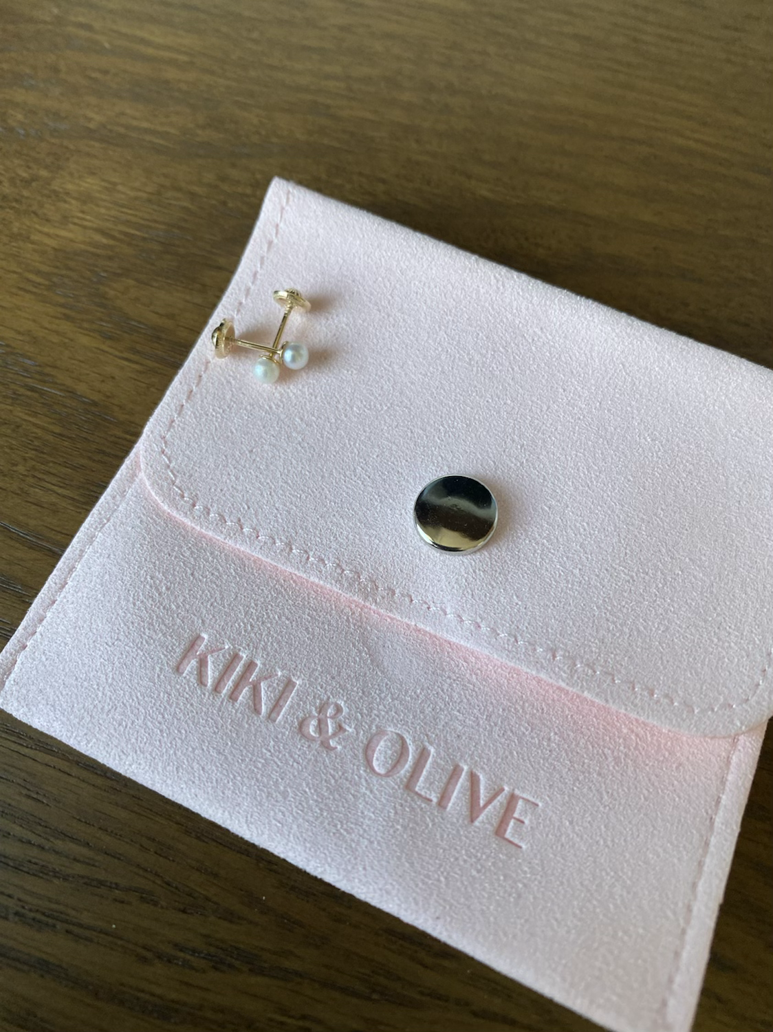 Aretes perla
