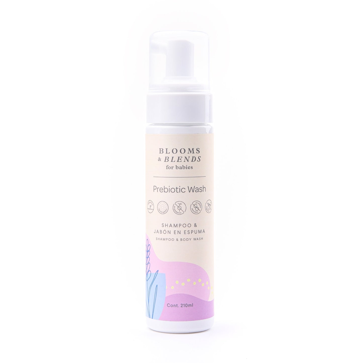 Prebiotic Wash - Shampoo y jabón en espuma