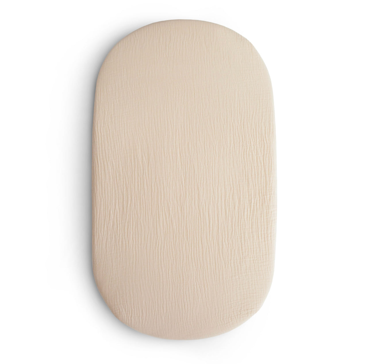 Extra soft bassinet muslin crib sheet (fog)