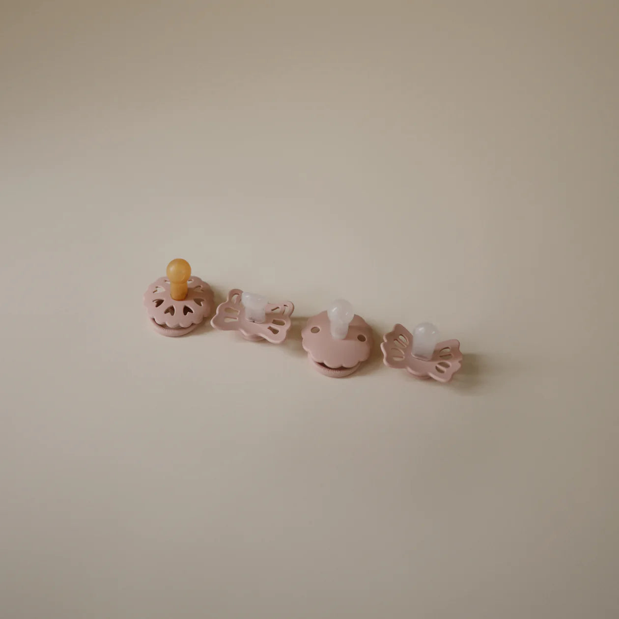 FRIGG Baby's First Pacifier Moonlight Sailing (Powder Blue) 4-Pack