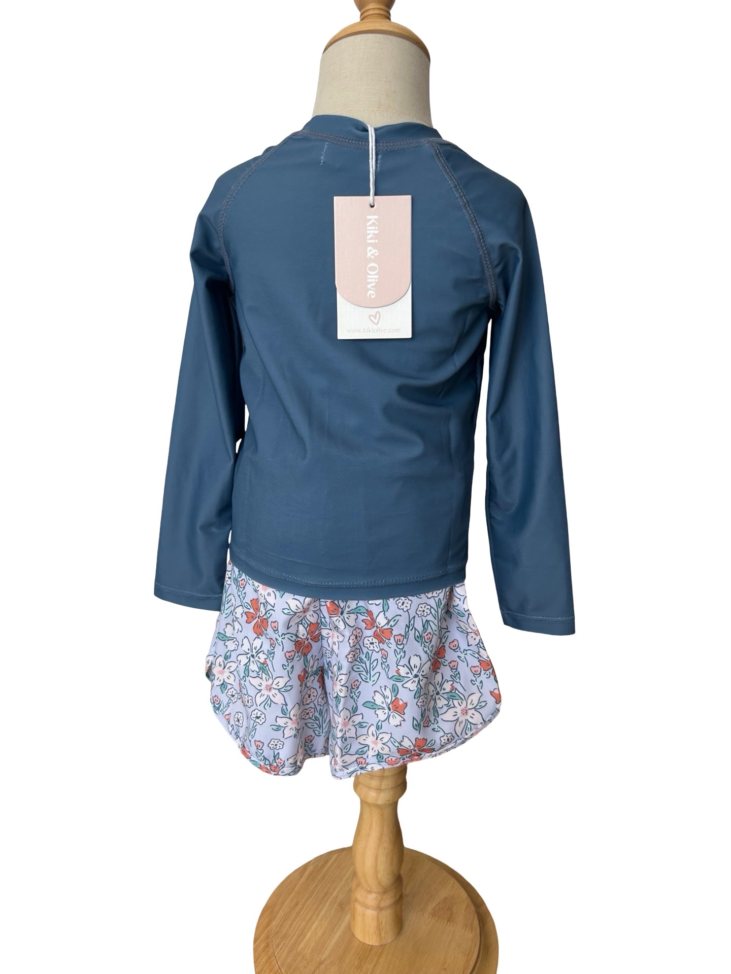 Coral bloom rashguard + boardie (pre-sale)