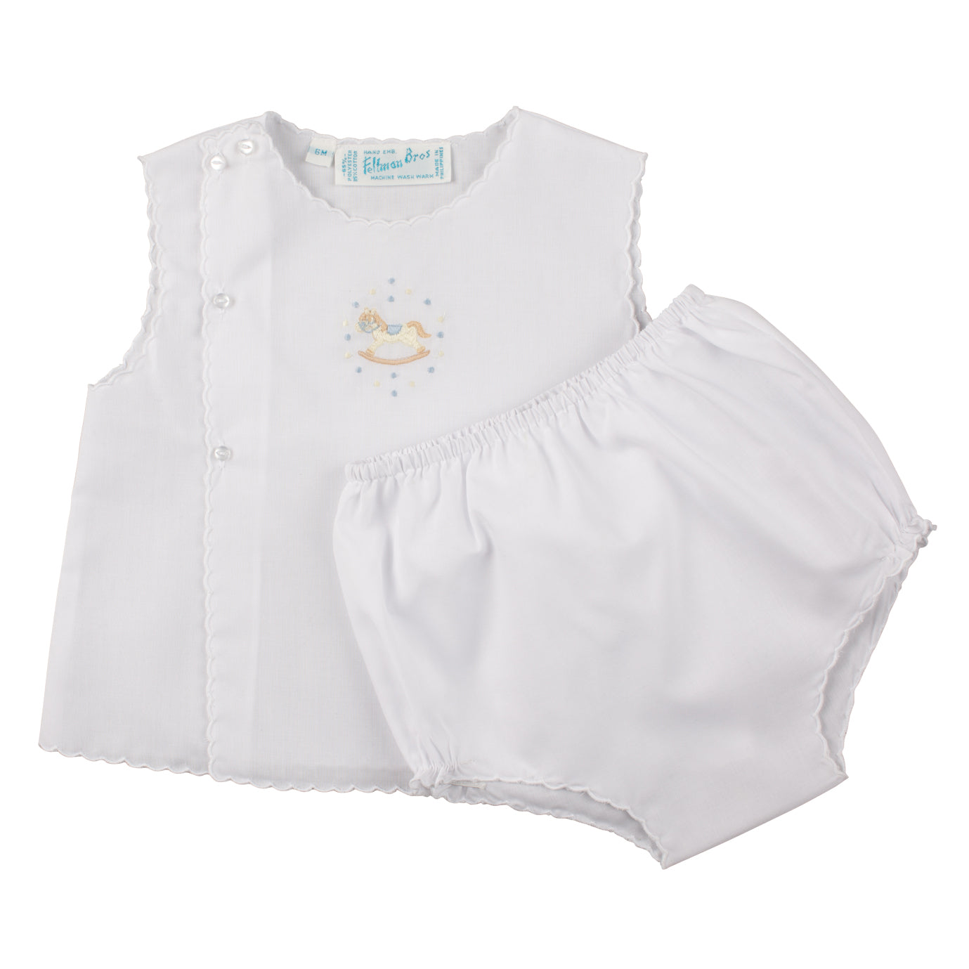 Boys Rocking Horse Diaper Set