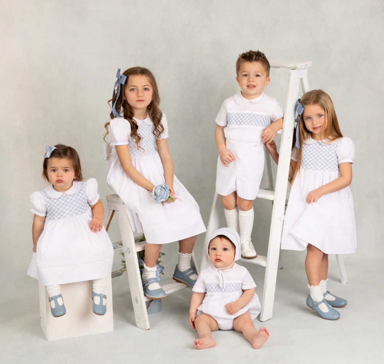 Girls Signature Smocked Dress