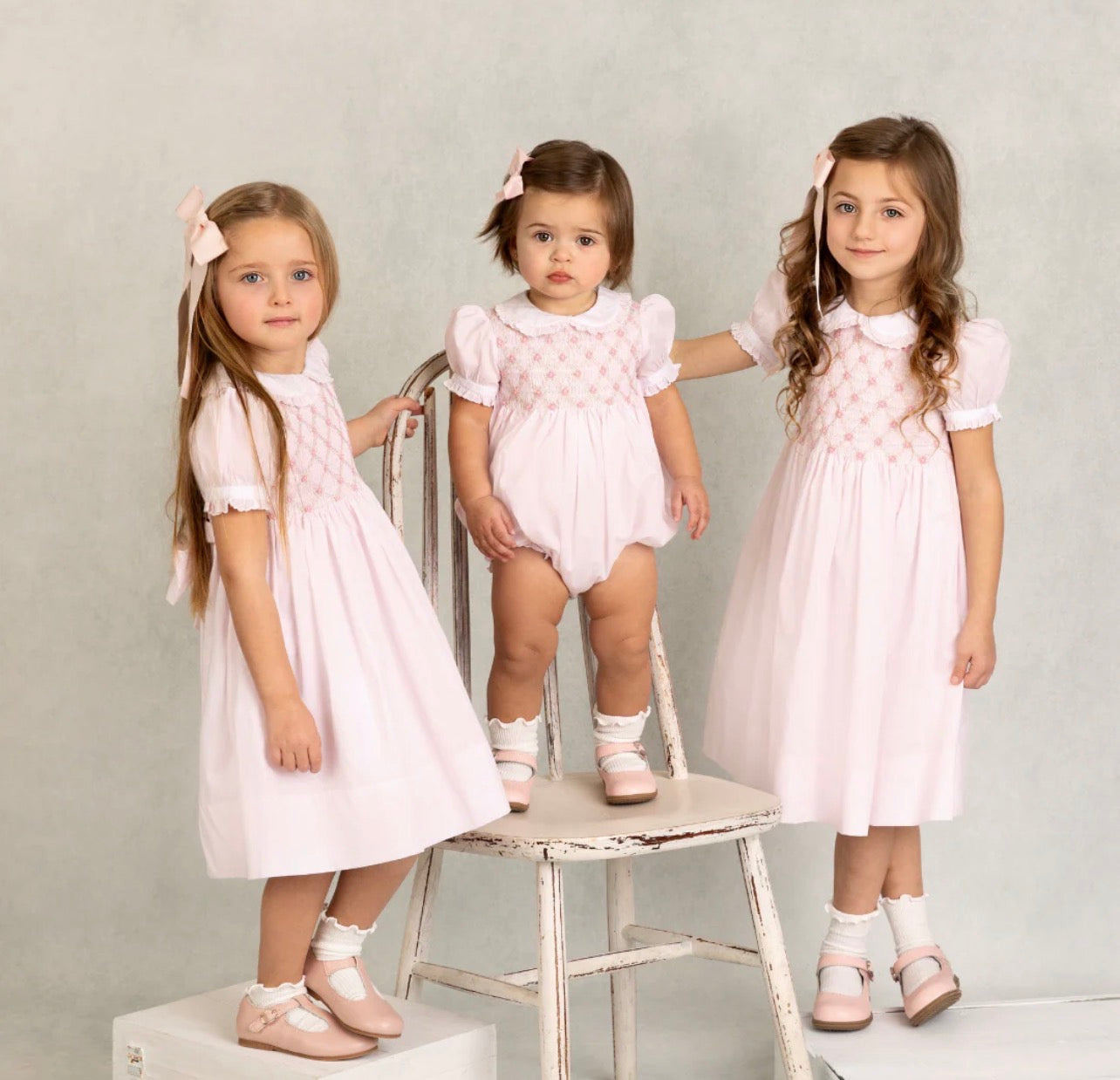 Dainty Smocked Floral Dress