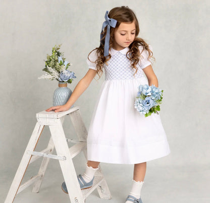 Girls Signature Smocked Dress