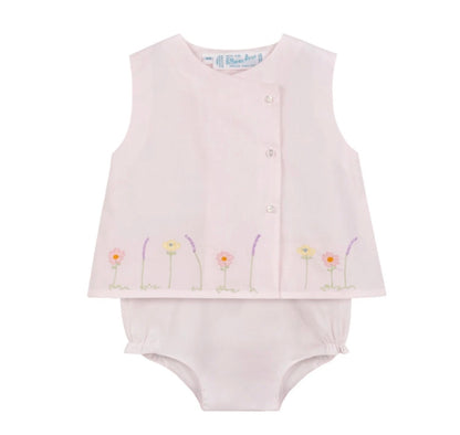 Pink Garden Diaper Set