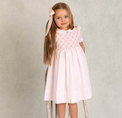 Dainty Smocked Floral Dress