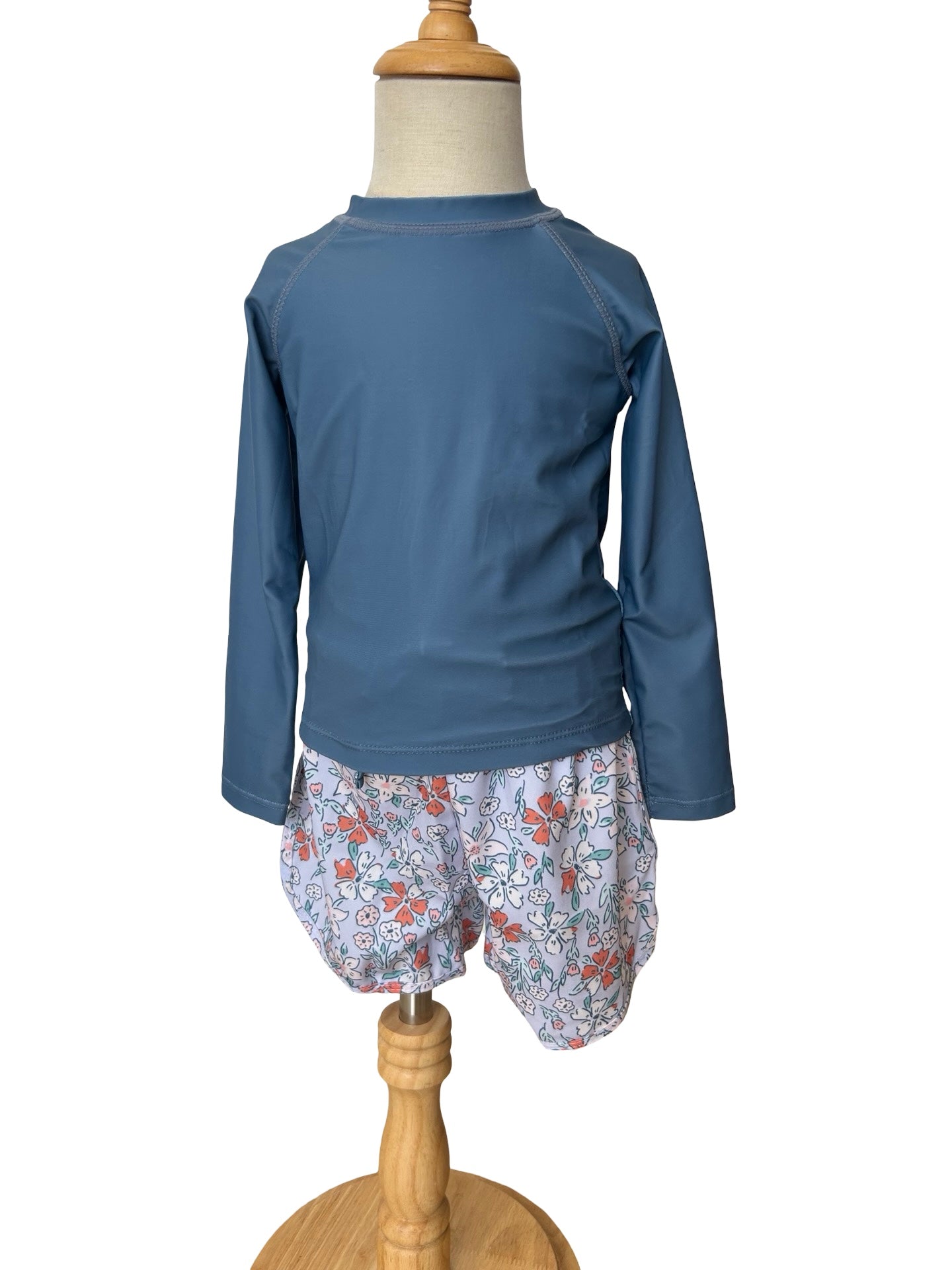 Coral bloom rashguard + boardie (pre-sale)